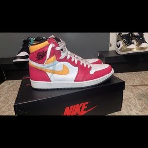 Jordan 1 high fusion reds